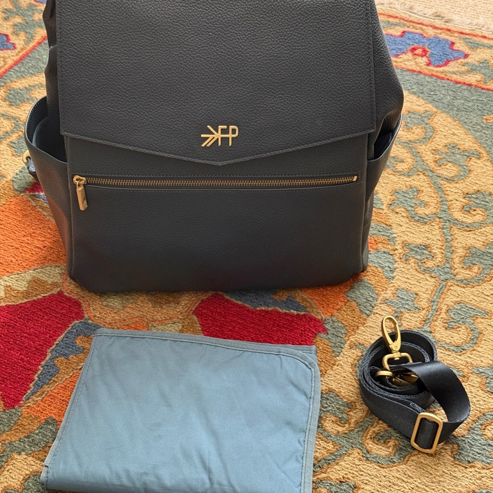 Freshly Picked Diaper Bag, Classic, Blue.